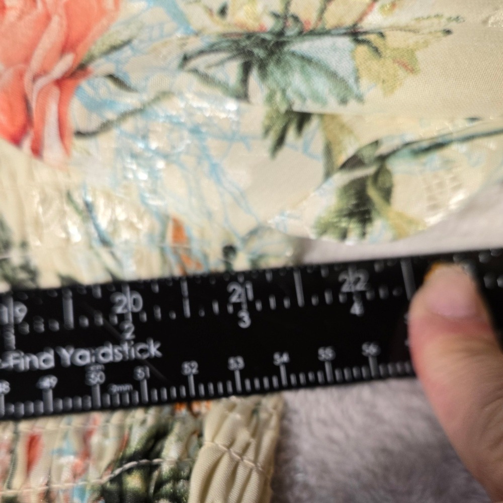 Baltic Born Floral Smocked Maxi Dress Cream Rose Botanical 3XL Plus Size Wedding - Picture 9 of 11